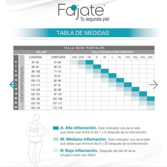 Fajate 100% made in colombia woman body shaper 12066 - Picture 5 of 6
